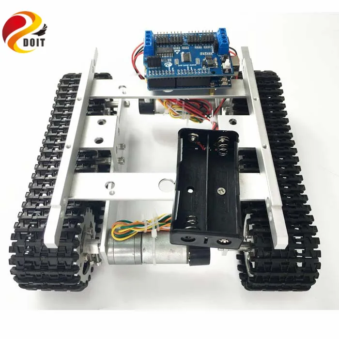 Arduino Wi-Fi T100 гусеничный Танк шасси от ESPduino Development Kit контролируется от Android, IOS iphone приложение