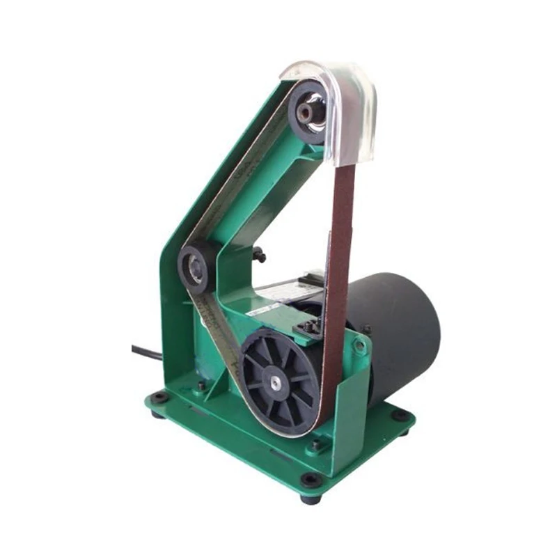 Belt Sander Sanding Machine Polisher 350W 220V Woodworking Metal Grinding Chamfering Machine Knife Grinder Motor 