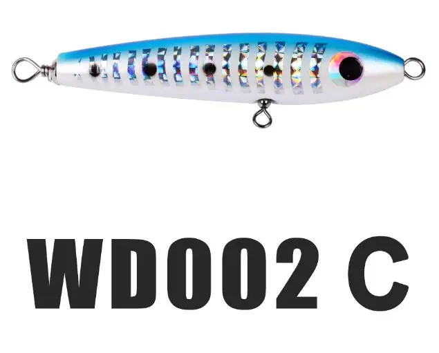 21,5 см/60,5 г Topwater деревянный Поппер GT поверхность выскакивающая приманка глубоководные приманки для рыбалки на лодке для открытого океана рыболовный троллинг - Цвет: 4