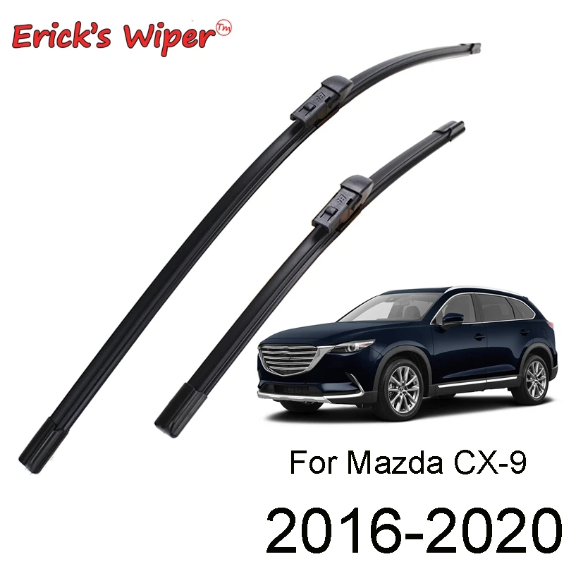 

Щетки стеклоочистителя Erick's LHD для Mazda CX-9 CX9 MK2 2016-2023, щетки стеклоочистителя лобового стекла автомобиля, щетки от дождя 24 дюйма + 18 дюймов