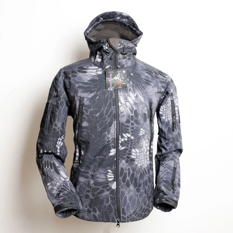 Preise Shark Haut Camouflage Mantel Militär Jacke Männer Wasserdichte Taktische Softshell Hoodies Armee windjacke Jacken