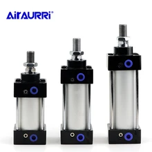 Standard Air Cylinders 32/40/63mm Bore Double Acting Pneumatic Cylinder SC 50/75/100/125/150/175/200/250/300mm Stroke Hot Sale цена Standard Air Cylinders 32/40/63mm Bore Double Acting Pneumatic Cylinder SC 50/75/100/125/150/175/200/250/300mm Stroke Hot Sale цены онлайн