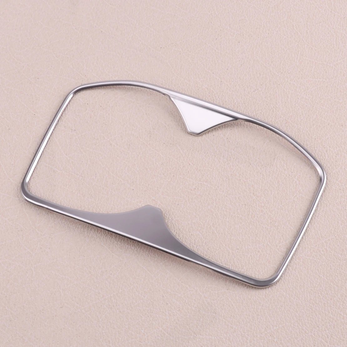 

DWCX Interior Chrome Cup Drinks Holder Decoration Trim Cover Frame Fit for Peugeot 3008 5008 2017 2018