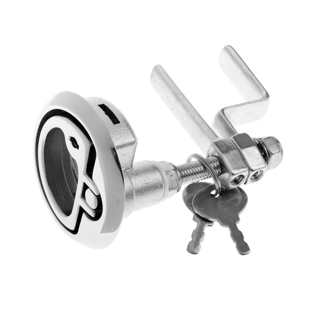 

Marine Boat Hatch 316 Stainless Steel Heavy Duty Flush Lift Handle 2' Diameter Round Pull Ring High Quality