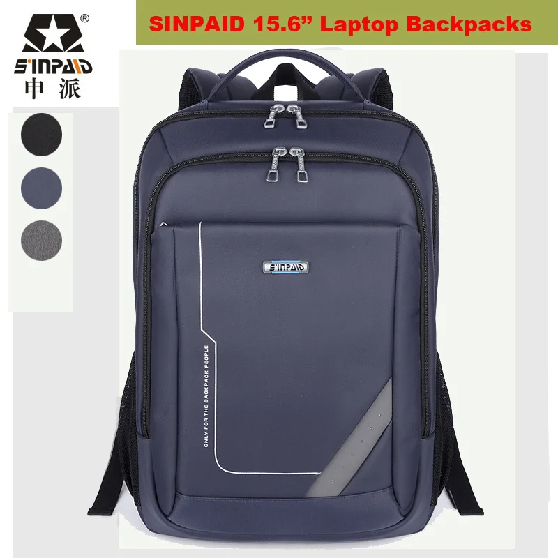 

SINPAID Brand Laptop Backpacks Tear Resistant Swisswin For 15.6" Laptop Computer Notebook Travel Bags Backpacks for Adolescents