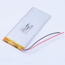 3550109 3,7 V 3000 mAh Wiederaufladbare li-Polymer Li-Ion Akku Für china klon Goophone 5,5 6 plus I6 6 SPLUS telefon 3550110 3-leiter