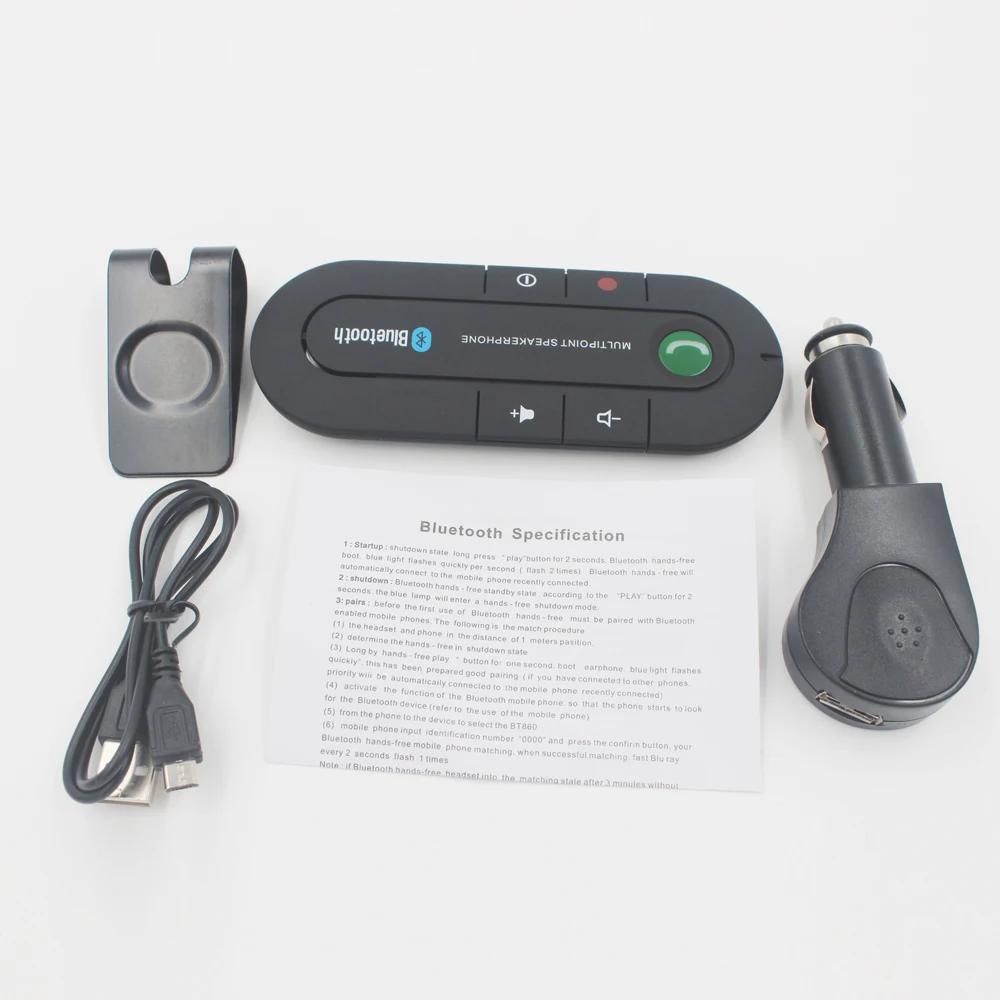 Авторадио Беспроводной Bluetooth 4.1 Kit Громкая бас стерео A2DP аудио Музыка приемник адаптер громкой связи с микрофоном