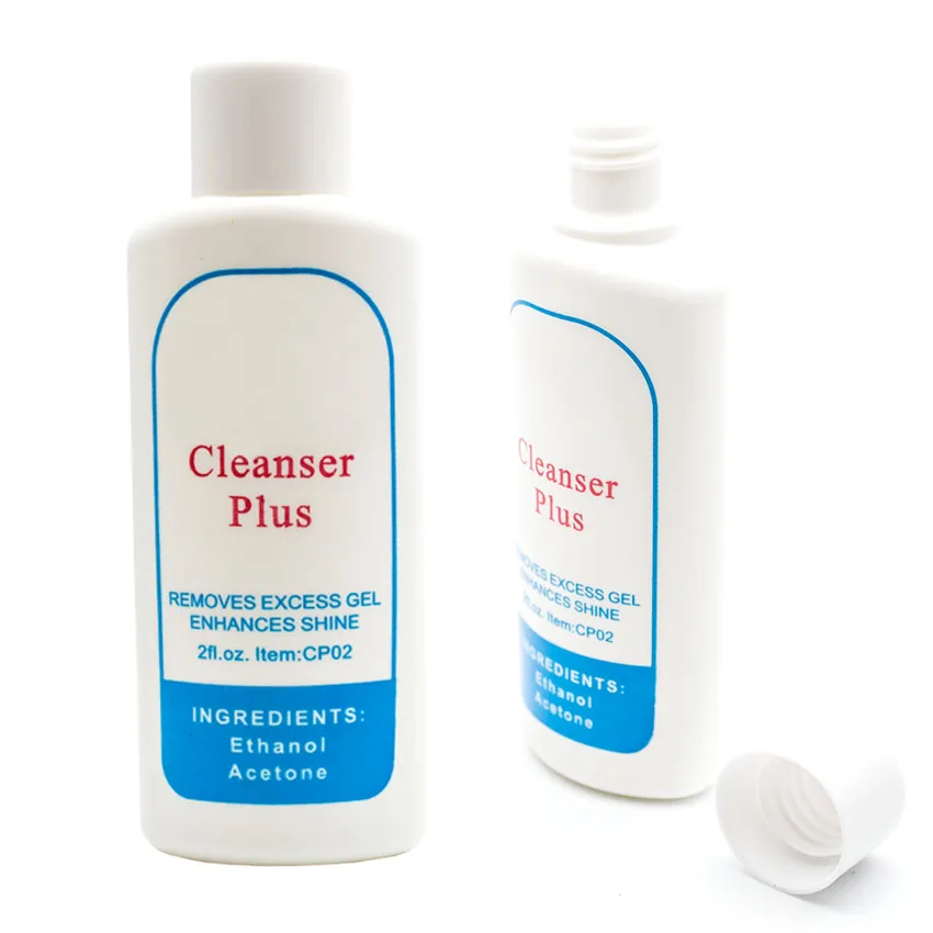 Cleanser Plus Liquid Surface Sticky Layer Residue UV Gel Polish Excess