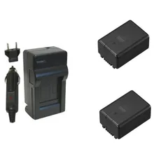 2x VW-VBK180, VBK180 Батарея и Зарядное устройство для цифрового фотоаппарата Panasonic DC-SD80 HDC-SD90 HDC-SDX1H HDC-TM40 HDC-TM41 HDC-TM55 HDC-TM80 HDC-TM90