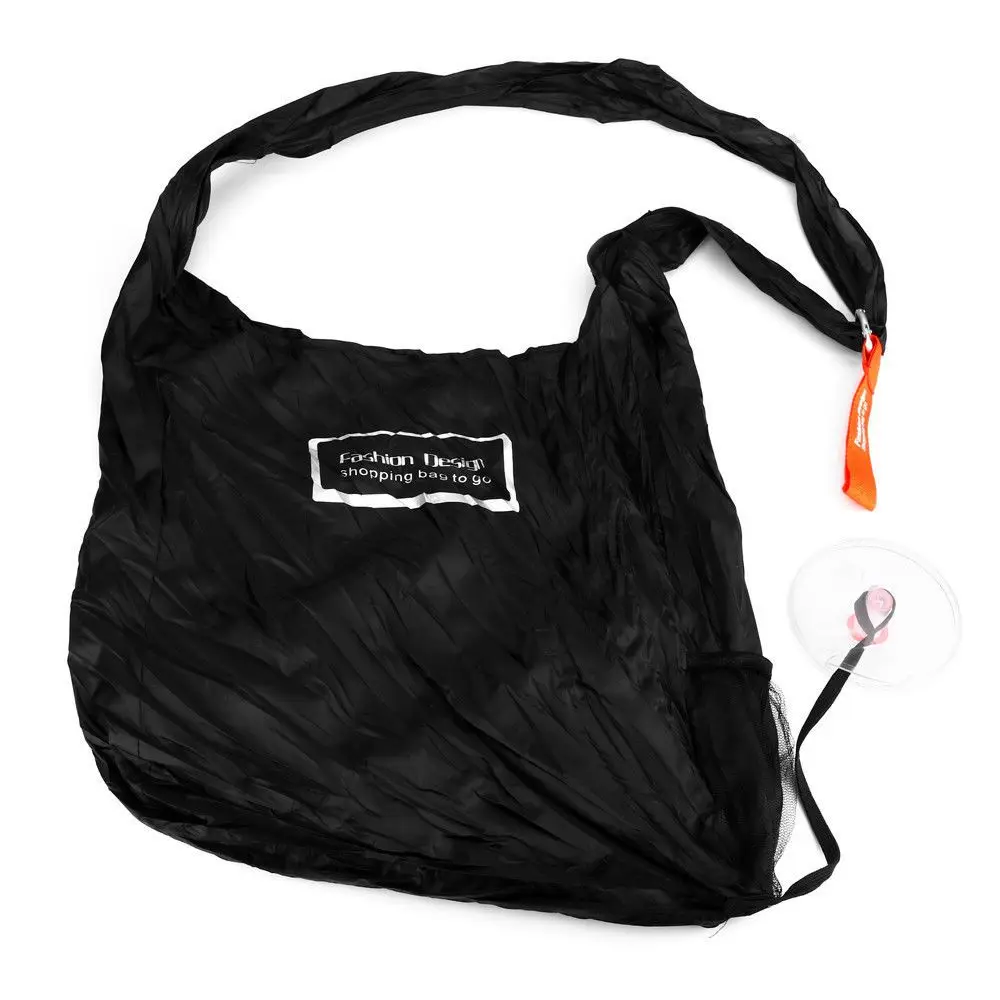 Портативная Сумка-тоут в мешочке многоразовая складная эко шоппер хозяйственная сумка на плечо Органайзер с карабином хозяйственная сумка