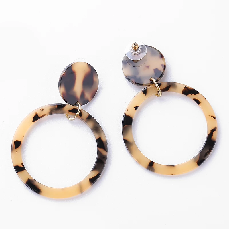 

Women Earrings Geometric Dangle Earring Oversize Exaggeration Eardrop for Women Round Drop Earrings Jewelry Wholesale Brincos
