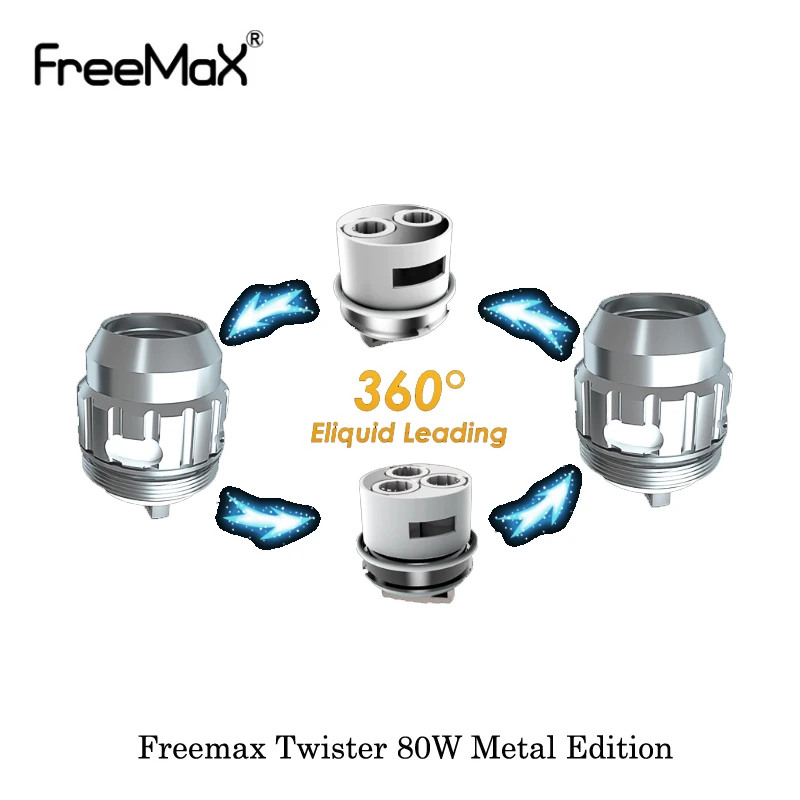 Электронные сигареты Freemax Twister 80 Вт стартовый комплект металлическая Версия