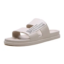 Новинка; мужские тапочки; сандалии; Повседневная пляжная обувь для отдыха; китайские базовые Вьетнамки; мужские летние шлепанцы; Размеры 35-44