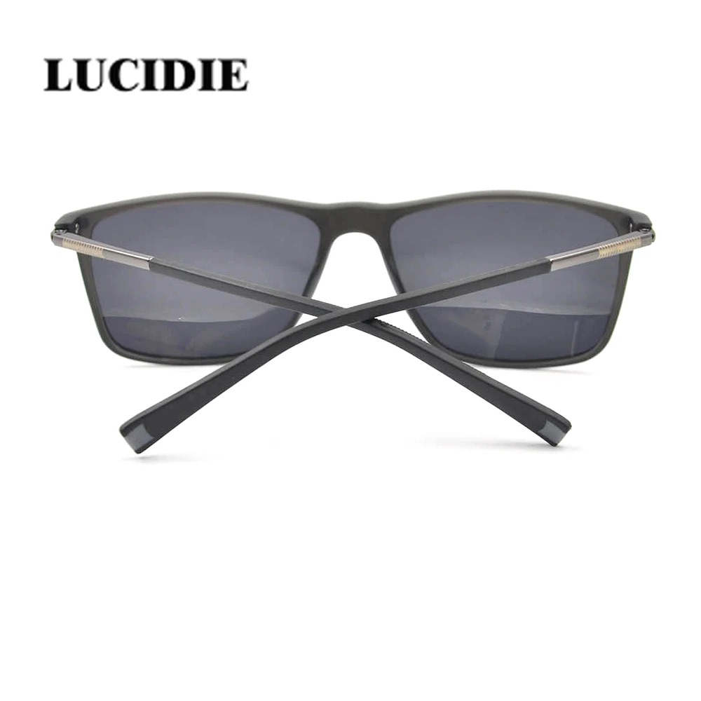 LUCIDIE Стильные черные солнцезащитные очки для мужчин и женщин