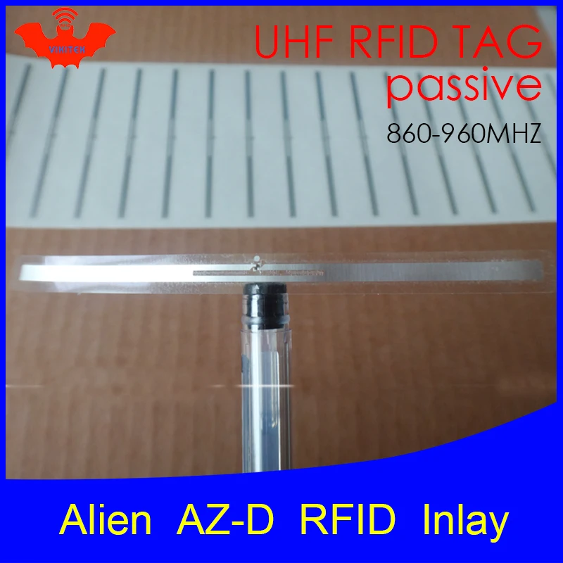 UHF RFID Метка Alien AZ D сухой инкрустацией 915 МГц 900 868 860 960 Higgs3 EPCC1G2 6C смарт карта