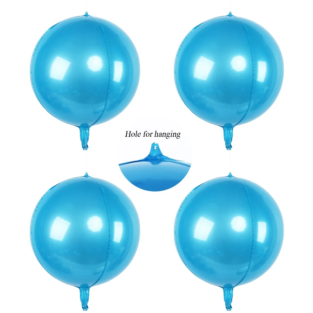 orbz foil  Sphere Aluminum Foil Balloon(6)