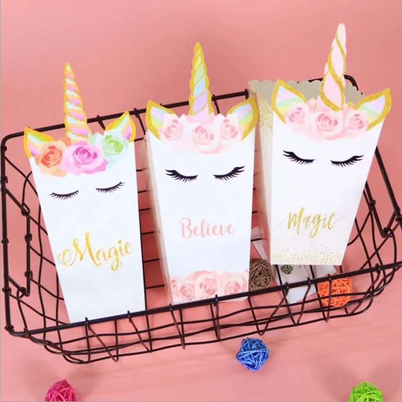 Unicorn-Paper-Gift-Bags-Popcorn-Box-Baby-Shower-Birthday-Candy-Box-Unicorn-Party-Favors-Supplies-12pcs
