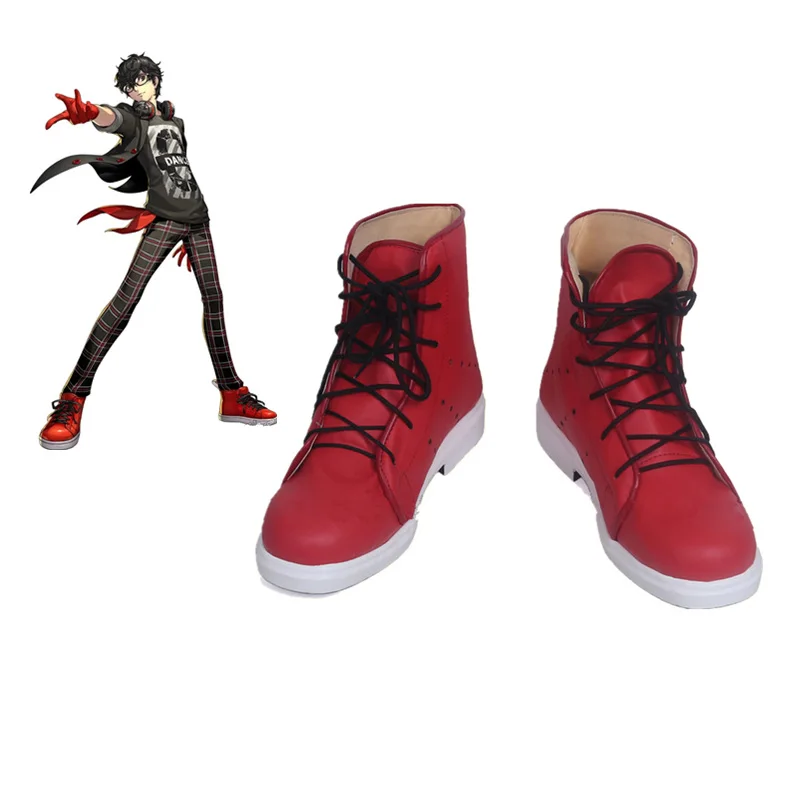 red shoes