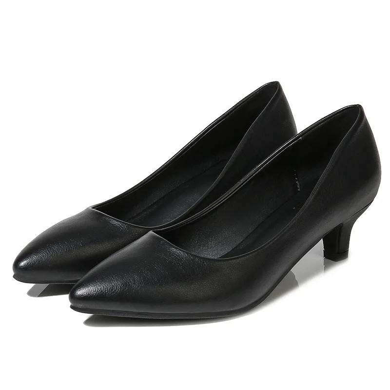 

New 2019 Fashion Women Pumps with High Heels for Ladies Work Shoes Dancing Pumps Women Shoes Soft Leather Mary Janes Shoes