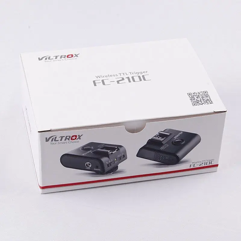 Viltrox FC-210C Беспроводной вспышка триггера для CANON5D Mark III 600D 650D 600D 60D 7D DSLR Камера