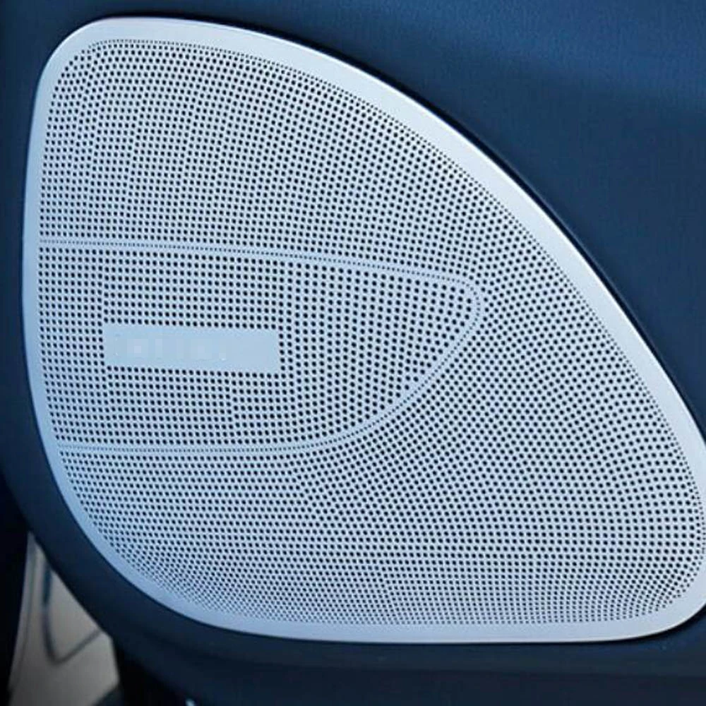 

Door audio speaker decorative sticker cover trim for infiniti q70 M25 M37 interior accessories