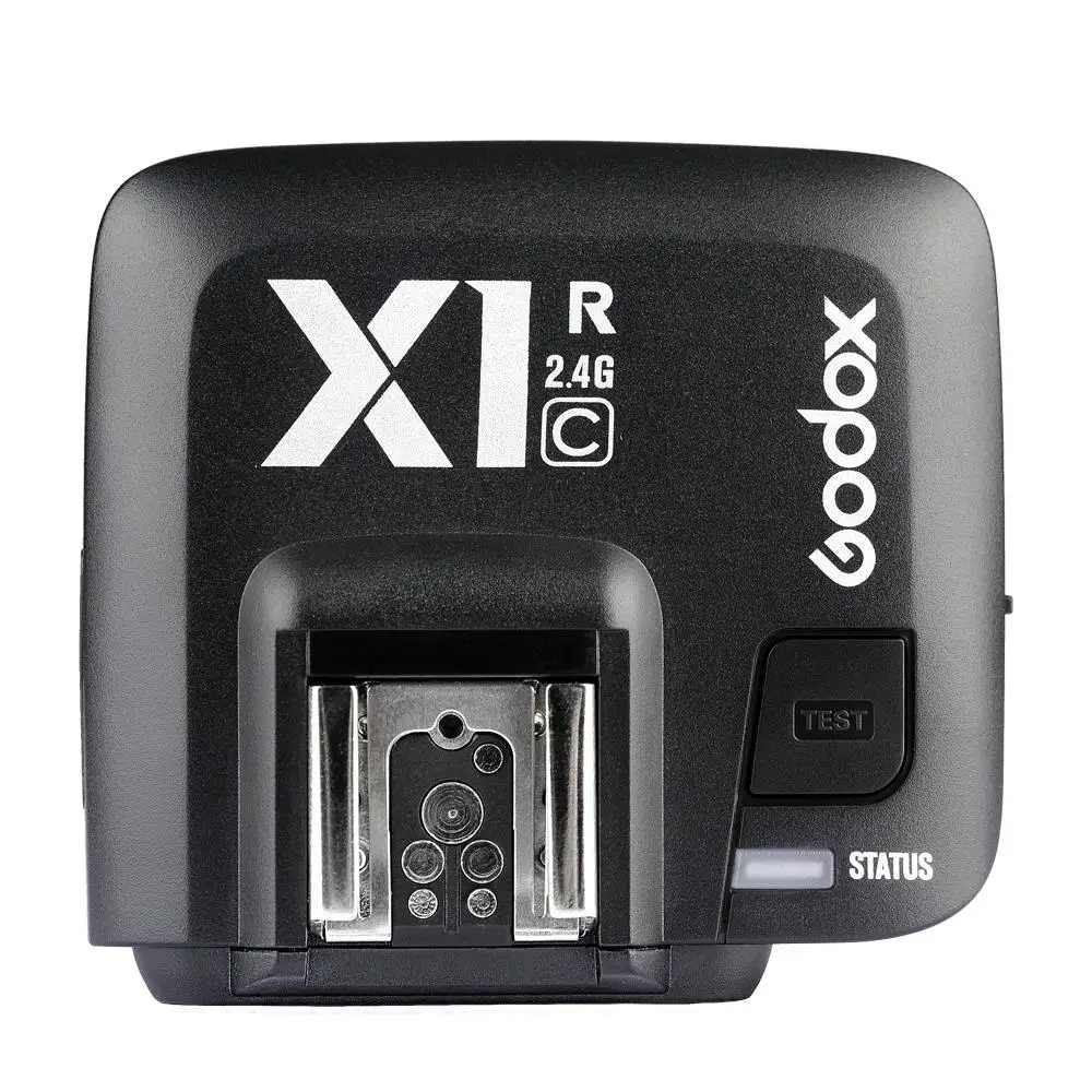 GODOX X1R-C триггер вспышки 32 канала ttl 1/8000 s беспроводной дистанционный стробоскоп приемник вспышки спуска затвора для камер Canon EOS