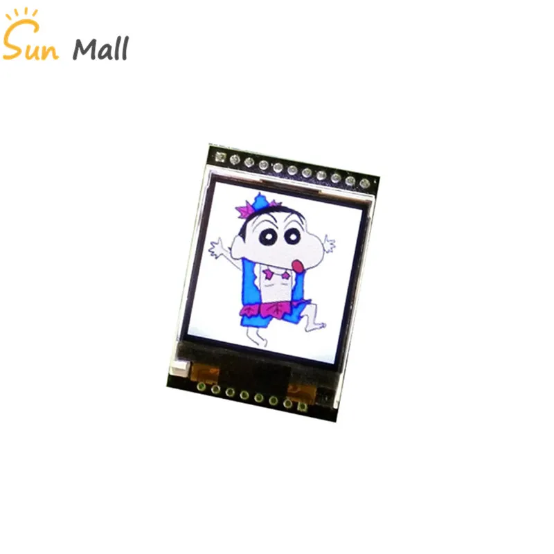 1 44 дюймовый цветной TFT экран ST7735 128*128 для arduino/51/STM32 замена OLED 5110 дюйма|Детали и