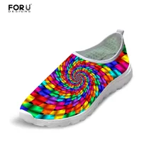 FORUDESIGNS/Модная Повседневная Брендовая женская обувь на плоской подошве с 3D-принтом; Модные женские кроссовки; женская обувь без застежки; суперлегкая обувь;