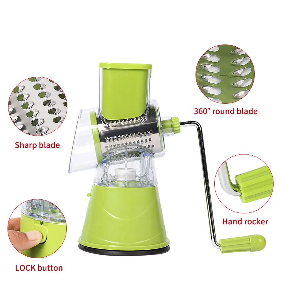 Round Vegetable Cutter and Grater Tool #2
