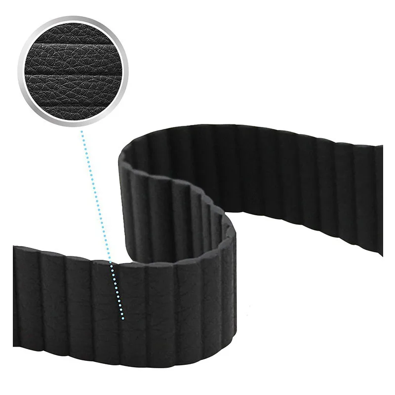 Магнитный кожаный браслет для Garmin vivoactive 3 музыкальный шнур Forerunner 245 645 ремешок
