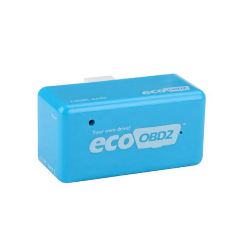 Чип тюнинг Economy EcoOBD2 синий цвет 15% экономия топлива Eco OBD2 для дизельных автомобилей