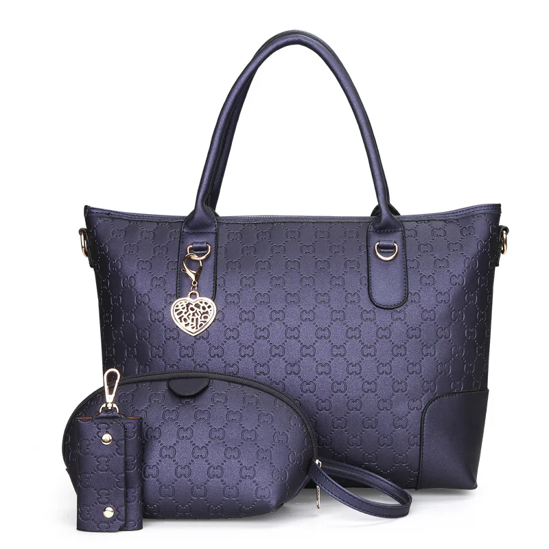 Amarte Women Composite Bag Pu Leather font b Handbag b font 3 font b Sets b