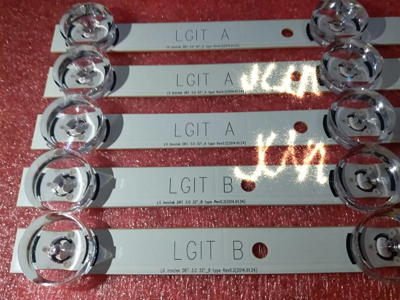 

new 59cm LED backlight 6LEDs for LG 32 inch TV innotek drt 3.0 SUNG WEI 55V0 E74739 WOOREE A/B UOT 32MB27VQ 32LB5610 32LB552B