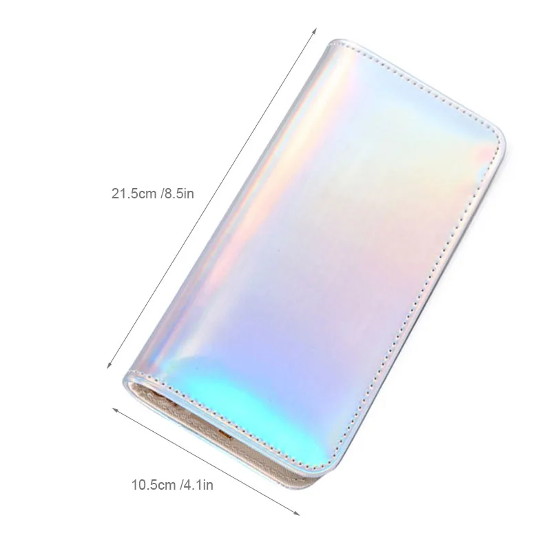 Hologram-Zipper-Clutch-Wallet-Women-Long-Wallets-Money-Purse-Female-Slim-Wallet-Organizer-Card-Holder1