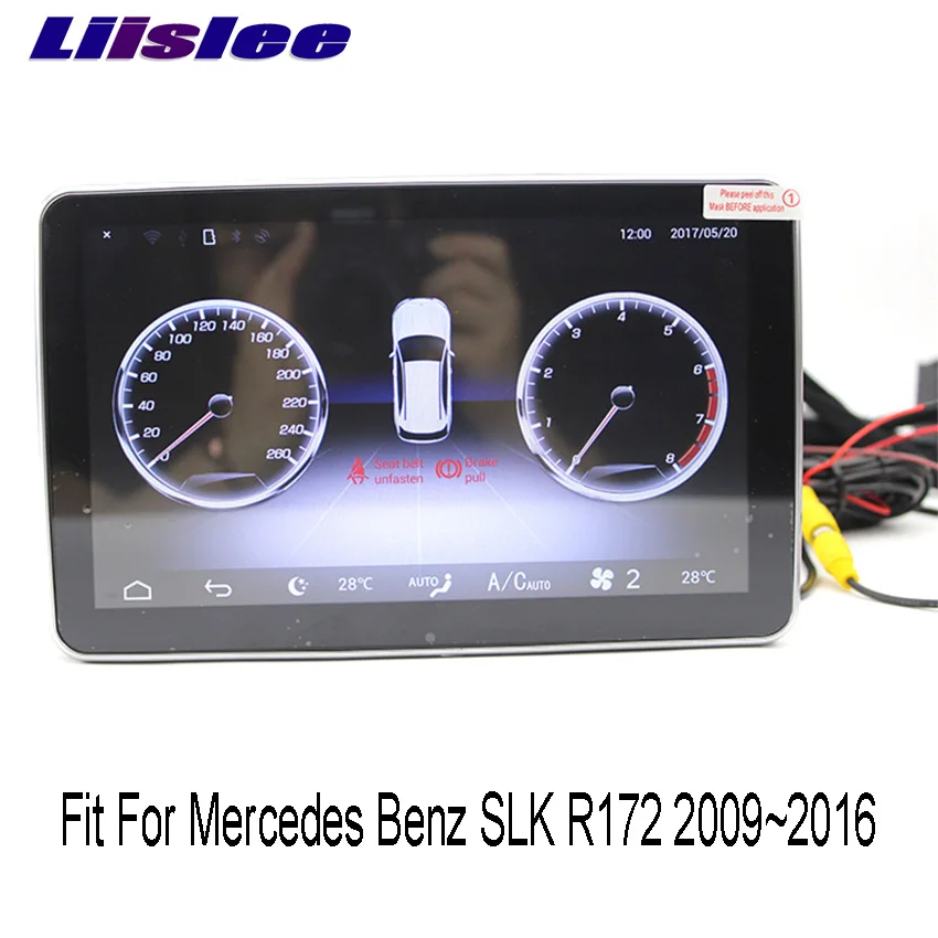 Liislee 10,2" Android для Mercedes-Benz SLK R172 2009~ сенсорный экран gps навигация Радио стерео тире мультимедийный плеер