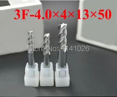 

3F-4.0 * 4 * 13 * 50 карбидная концевая фрезадля токарного станка ЧПУ