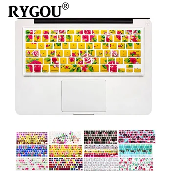 

Flower Floral Nature Design Keyboard Cover stickers for Macbook Air 13 Pro 13 15 17 inch Laptop iMac Magic Keyboard Skin Cover