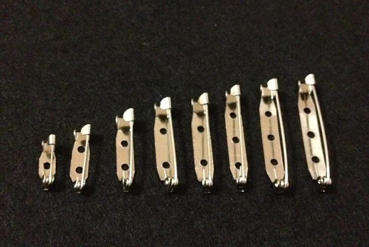 

Большая брошь для изготовления ювелирных изделий, булавки с шарнирной защитной крышкой, аксессуары для бижутерии «сделай сам» для женщин, 50 шт., 3,2 см/32 мм