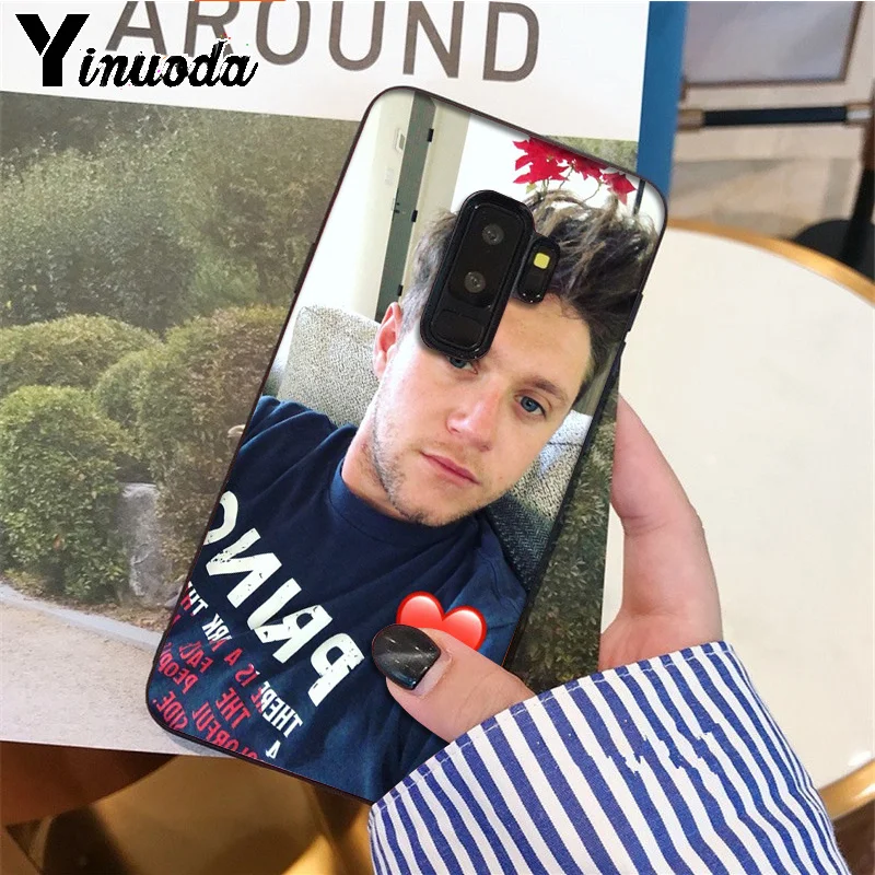 Yinuoda Niall Horan Силиконовый ТПУ мягкий черный чехол для телефона Samsung S9 plus S5 S6 S6edge S6plus S7