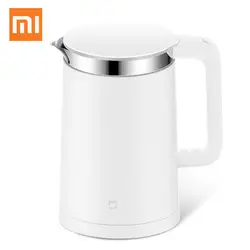 Оригинальный Xiaomi Mijia электрический чайник для воды 1.5L 1800 Вт автоматическая защита от отключения проводной Ручной мгновенный нагрев