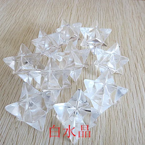 Подвеска Маятник merkaba подвеска из натурального кварца с белым кристаллом чакры