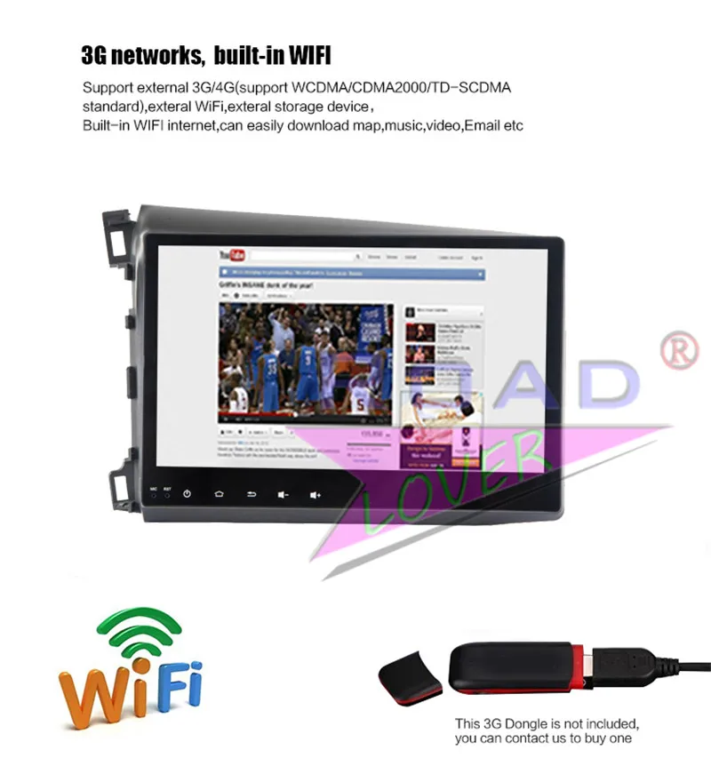 Top Roadlover Android 8.1 Car Multimedia Radio Player For Honda Civic 2012 2013 2014 Stereo GPS Navigation Automagnitol 2 Din NO DVD 17