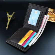 Men Wallets Purse PU Small Mini Storage Bag Fashion Durable For Coin Money Cards MUG88