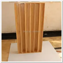 1pc QRD diffusion Acoustic Sound Diffuser Acoustic Broadband Sound Diffuser Skyline Panel WOOD foam treatment absorption panel