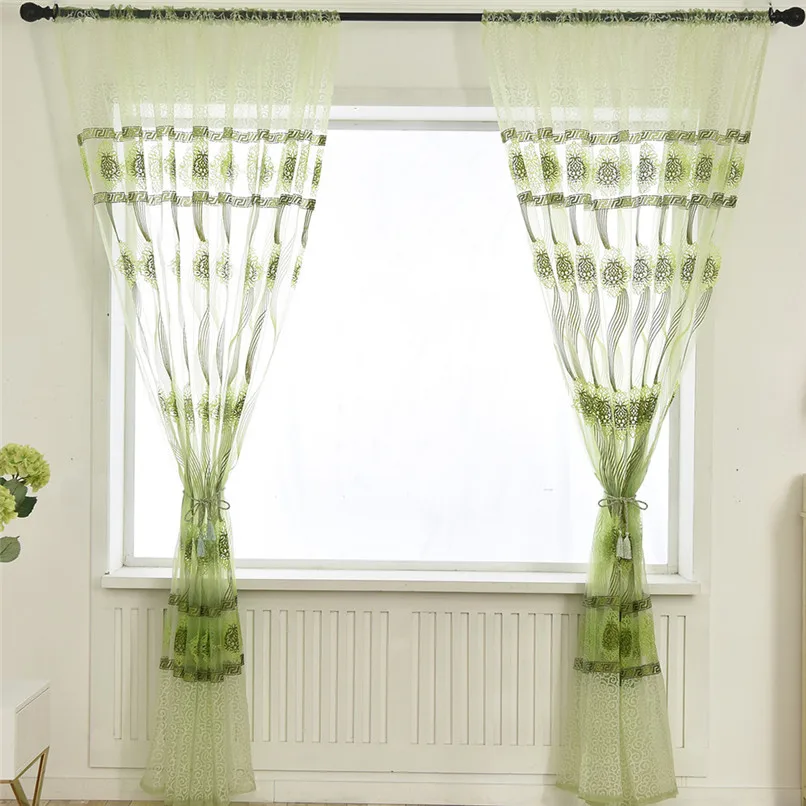 Leaves Sheer Curtain (11)