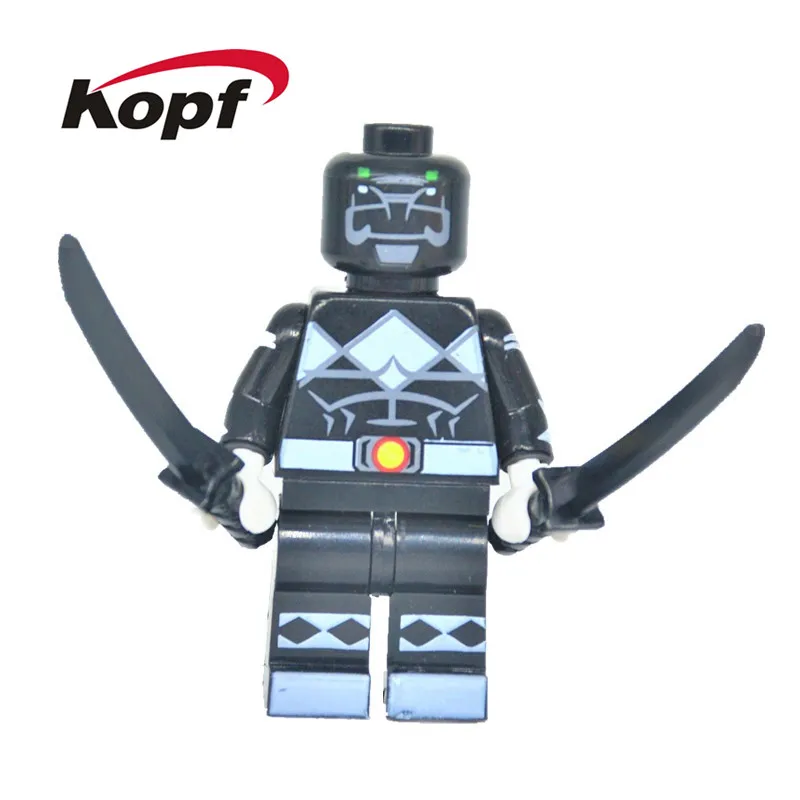 KF178 Super Heroes Building Blocks Bricks Model Gray Power Glam Metal Batman Christopher Eccleston Assemble Children Gift Toys