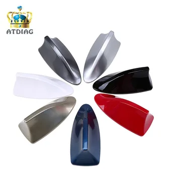

1pcs/lot Car Shark Antenna Auto Exterior Roof Shark Fin Antenna FM/AM Signal Protective Aerial Car Styling