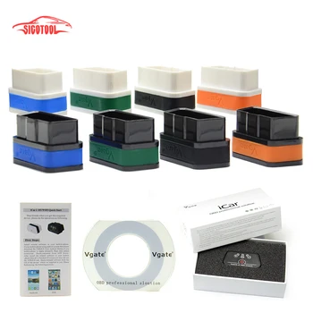 

Newest Vgate Mini ELM327 iCar 2 WIFI version OBD ELM327 Code Reader iCar2 for Android/ IOS/PC 7 Colors For Choose
