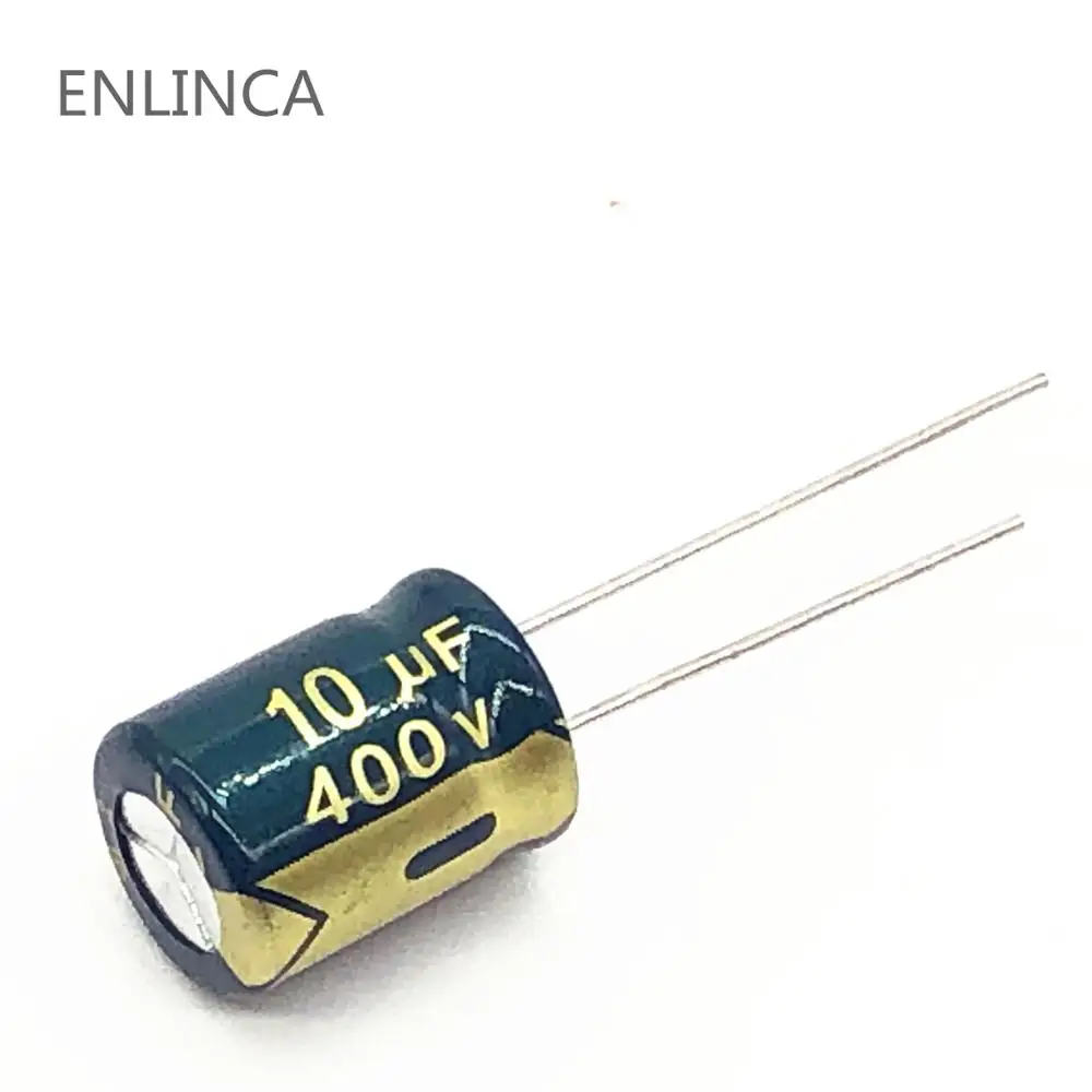 10 шт./лот алюминиевый электролитический конденсатор S103 10uf400V размер 10*13 мм 400 В мкФ