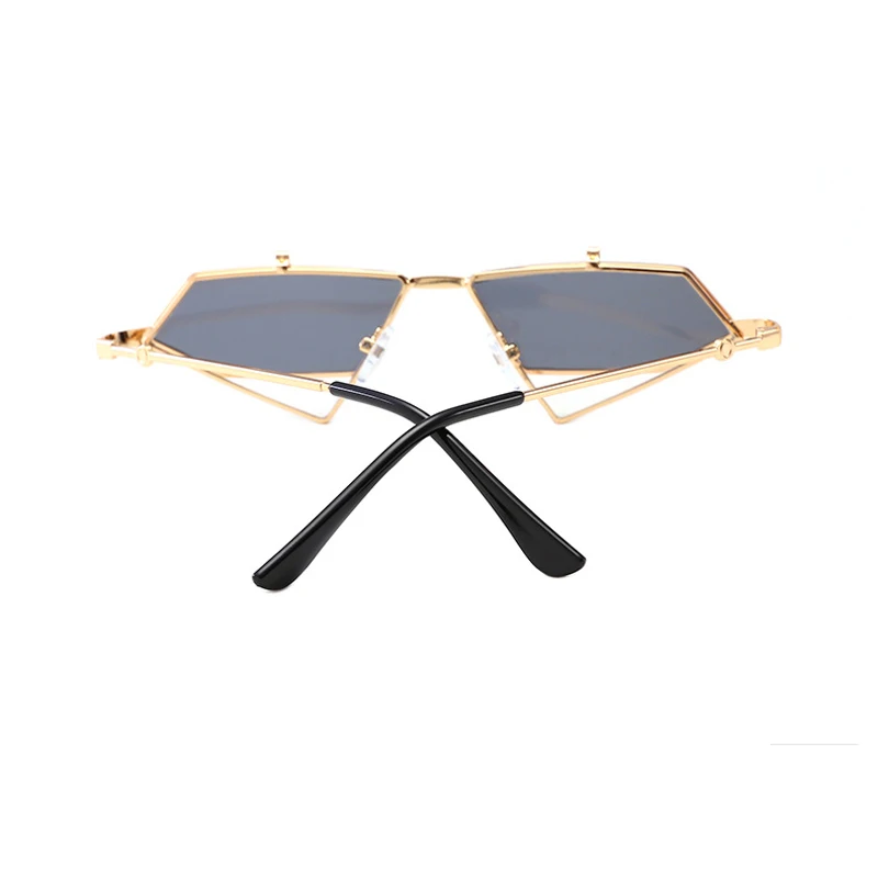 f c Punk Dame Uv400 Frauen Mit 9 Persönlichkeit Edelstahl Sonnenbrille a d Retro B e Box g Farben 2019 Brillen U8dSZqZ